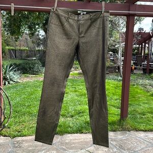 🩷 BB Dakota; Metallic Copper w/Gold Glow Straight Leg Pants W29”/L29” Like New!